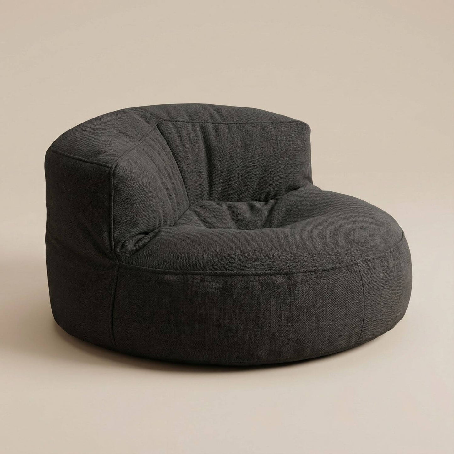 Pouf cosy salon | Nomaï Gris sombre