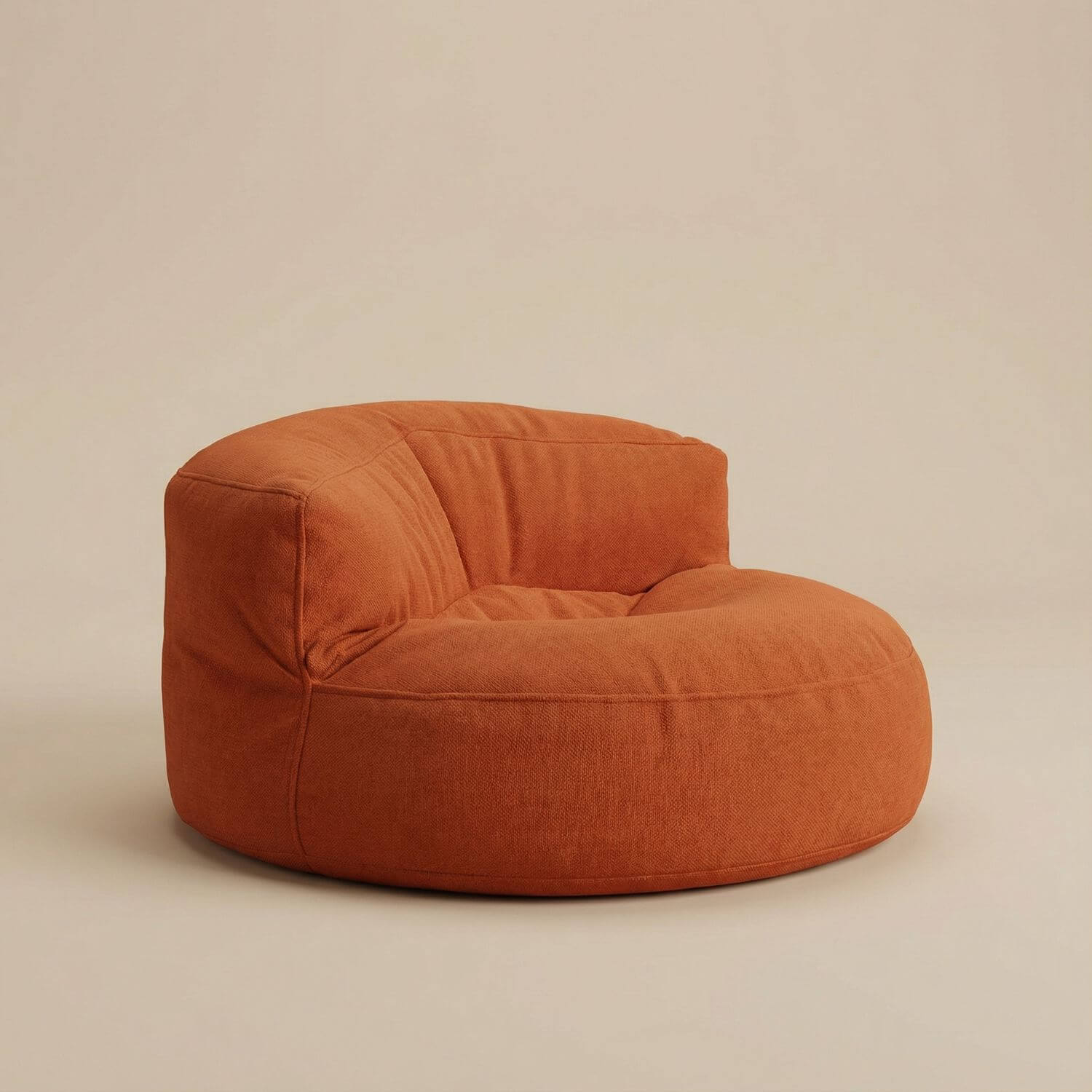 Pouf cosy salon | Nomaï Orange