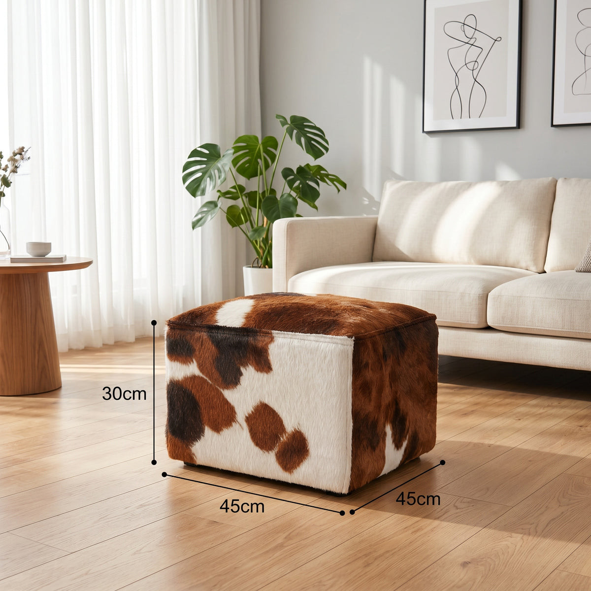 pouf-cube-faux-fur-vache Nomaï