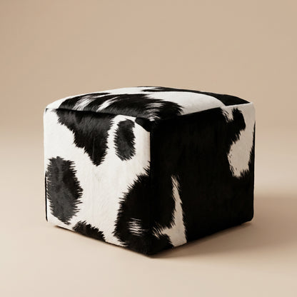 pouf-cube-faux-fur-vache Nomaï