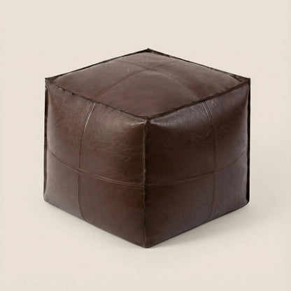 Pouf cube marocain | Nomaï Brun