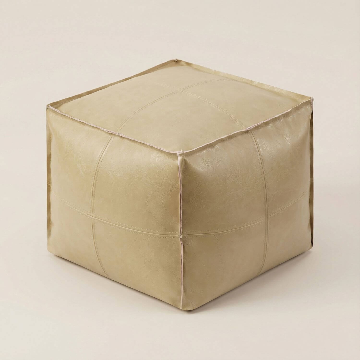 Pouf cube marocain | Nomaï Sable
