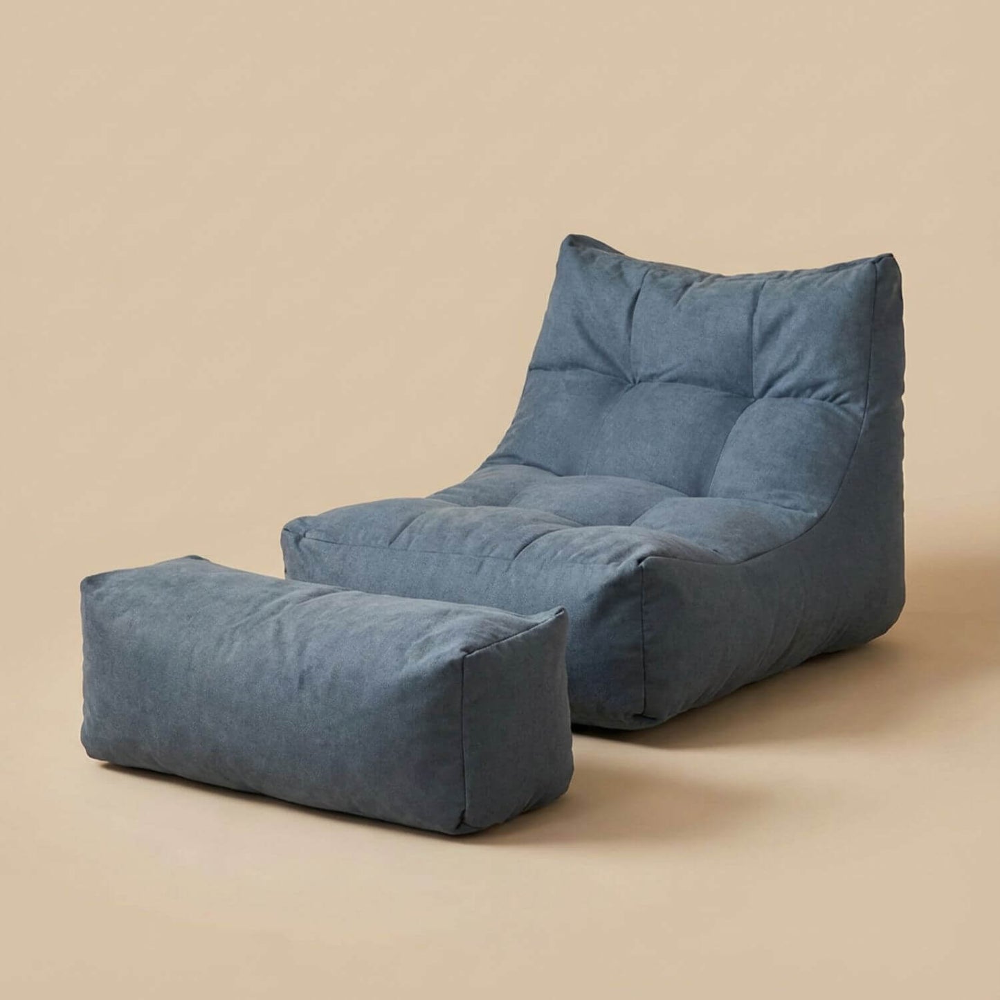 Pouf de chambre | Nomaï Gris foncé