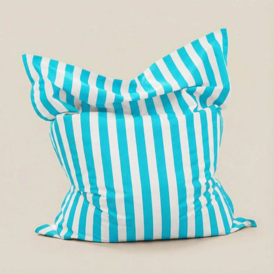 Pouf de jardin extérieur | Nomaï Bleu ciel