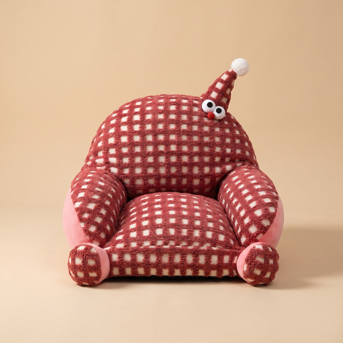 MINI | Pouf enfant peluche au sol | Nomaï
