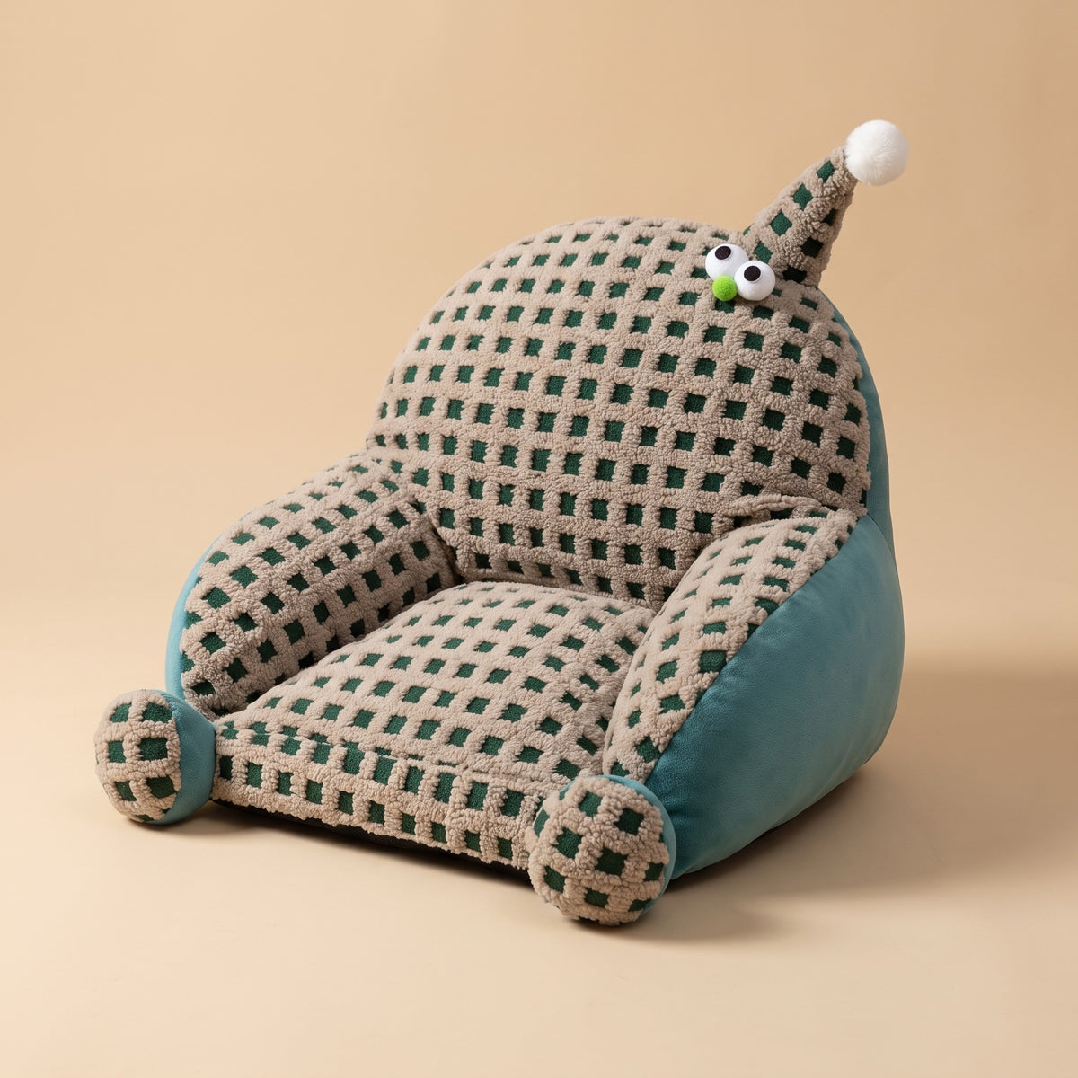 MINI | Pouf enfant peluche au sol | Nomaï – image 3