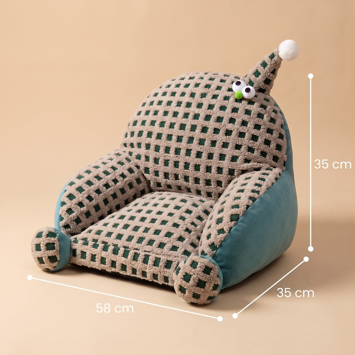 MINI | Pouf enfant peluche au sol | Nomaï – image 9