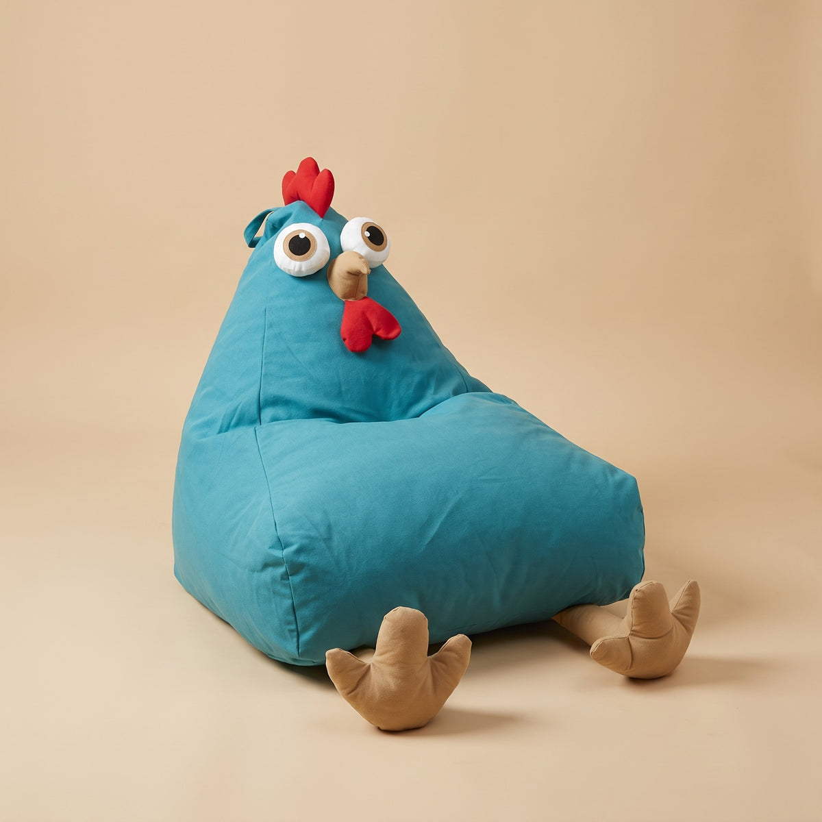 MINI | Pouf enfant poussin coton | Nomaï