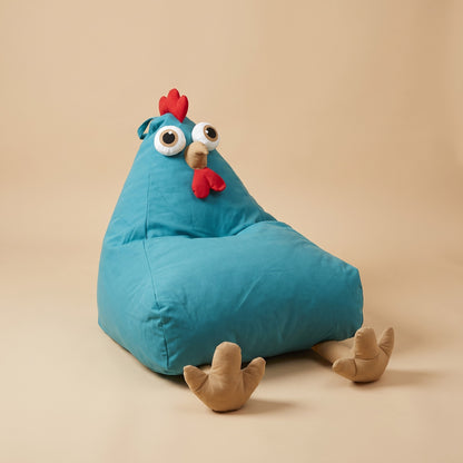 MINI | Pouf enfant poussin coton | Nomaï