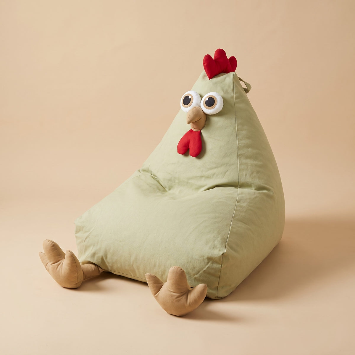 MINI | Pouf enfant poussin coton | Nomaï – image 2