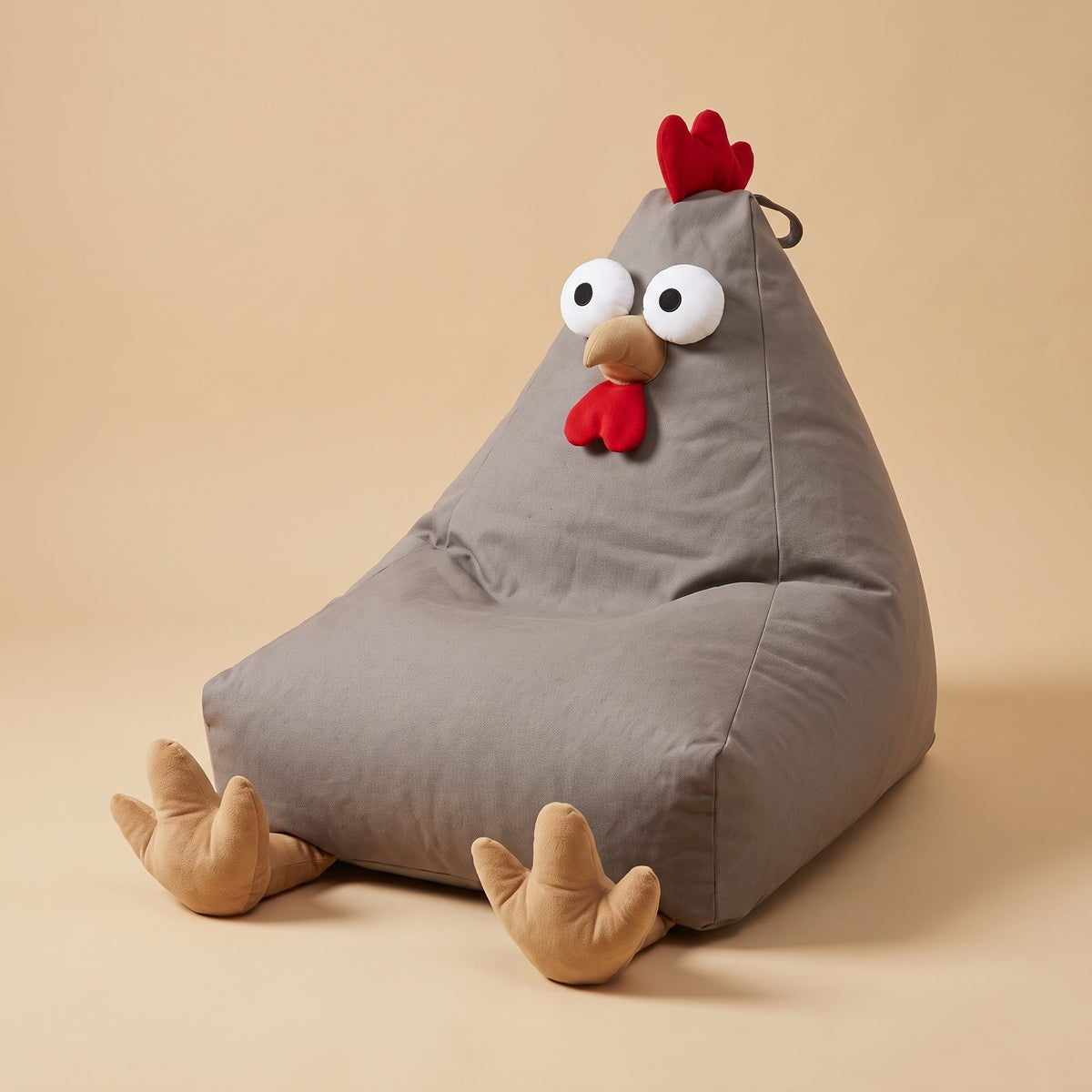 MINI | Pouf enfant poussin coton | Nomaï – image 4