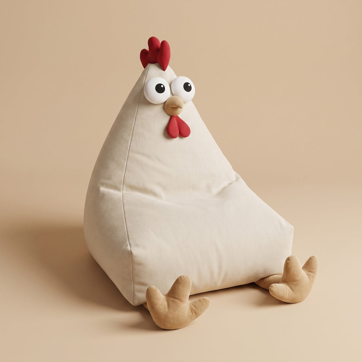MINI | Pouf enfant poussin coton | Nomaï – image 5