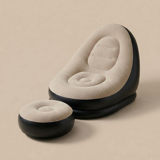 Pouf extérieur gonflable | Nomaï Beige