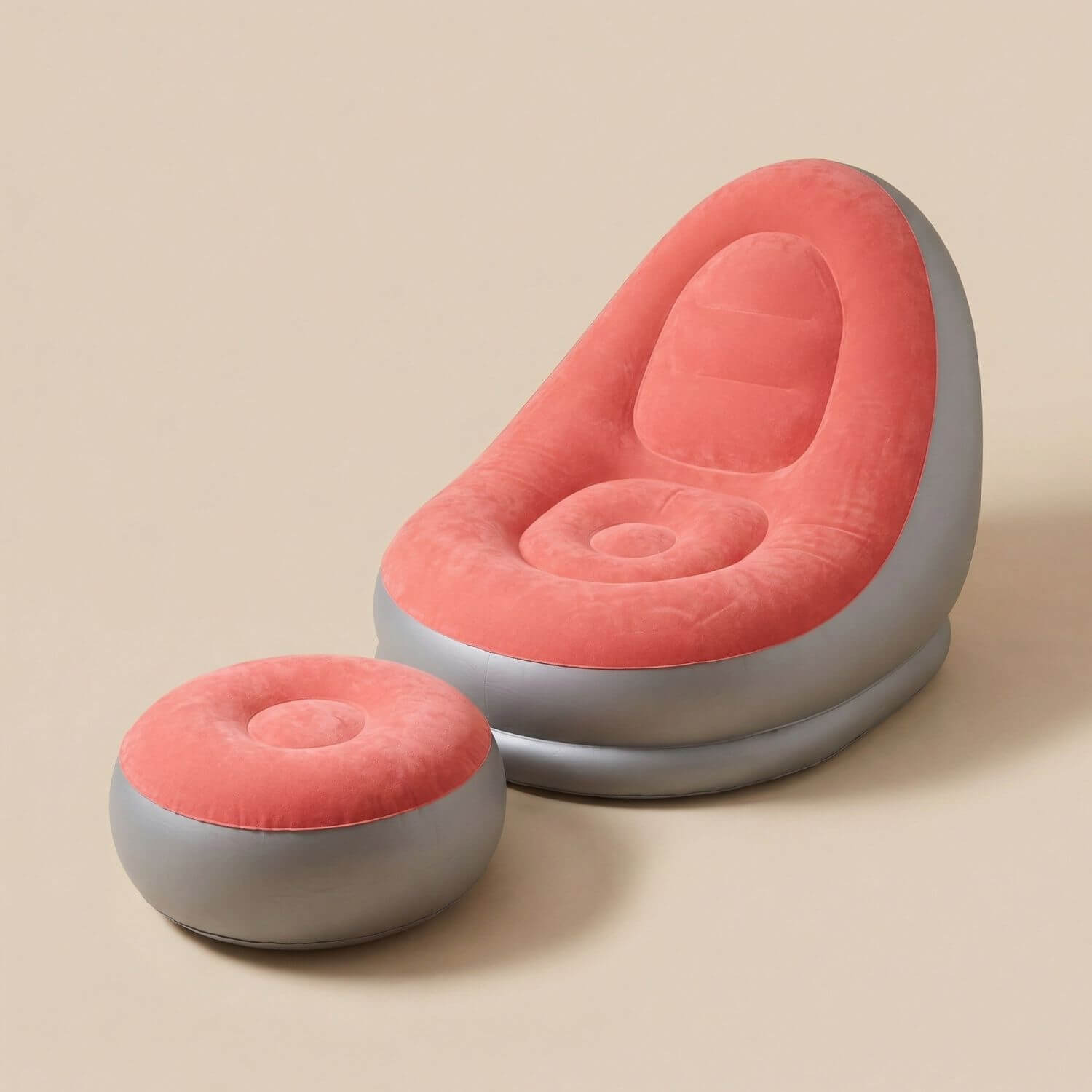 Pouf extérieur gonflable | Nomaï Rose