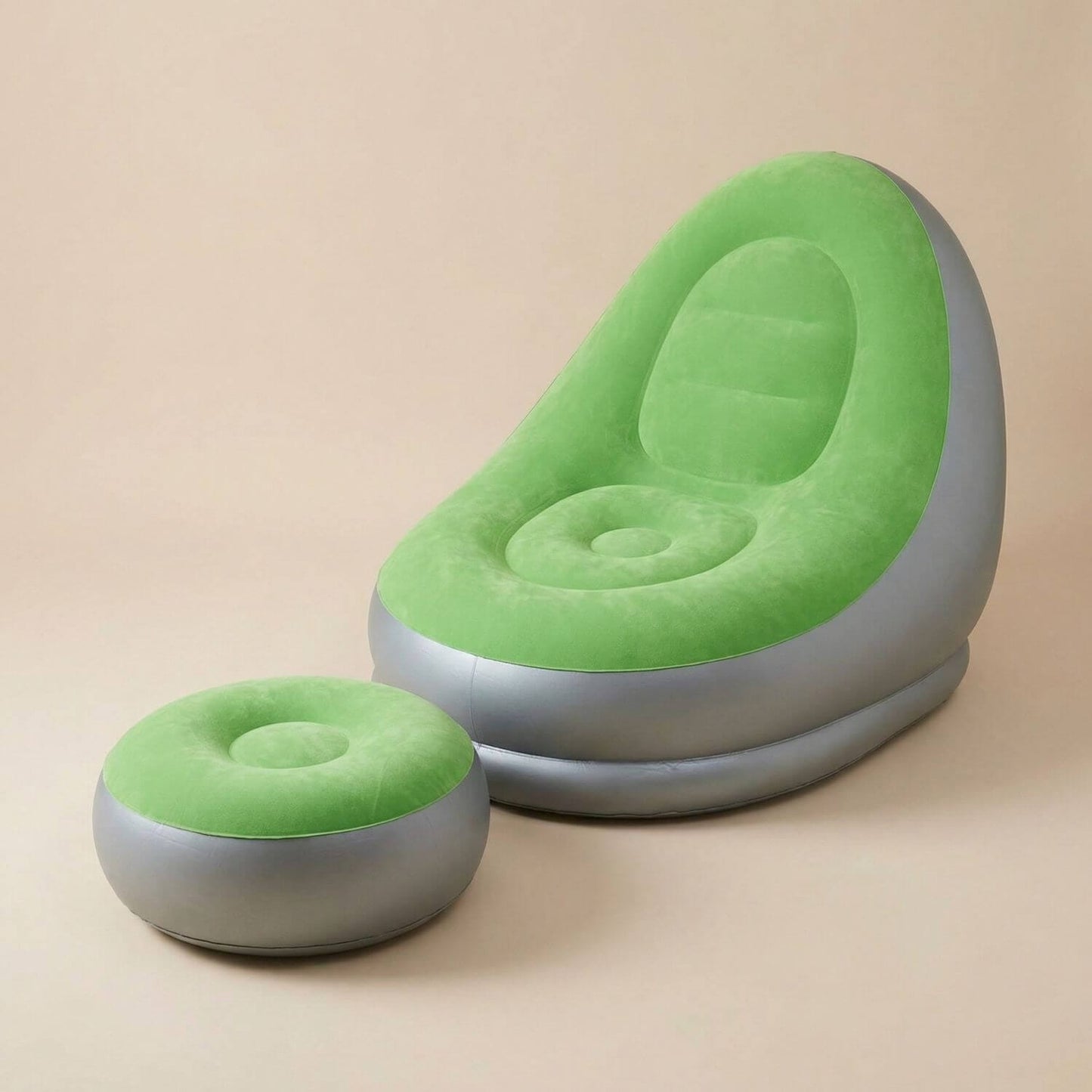 Pouf extérieur gonflable | Nomaï Vert
