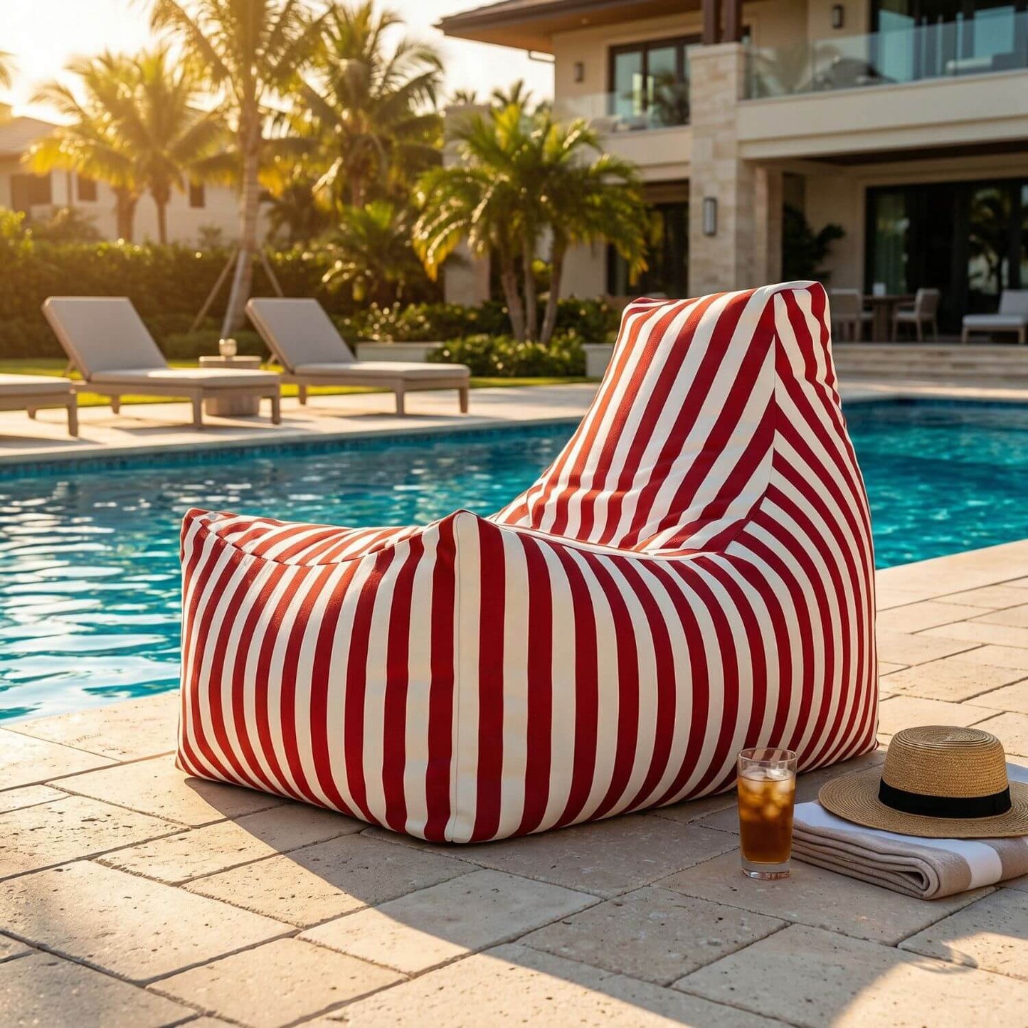 Pouf extérieur jardin | Nomaï