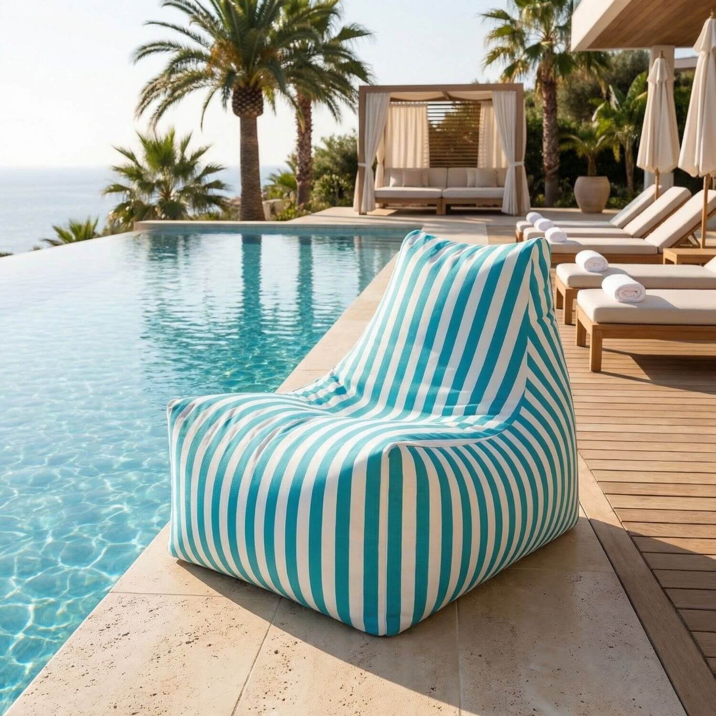 Pouf extérieur jardin | Nomaï