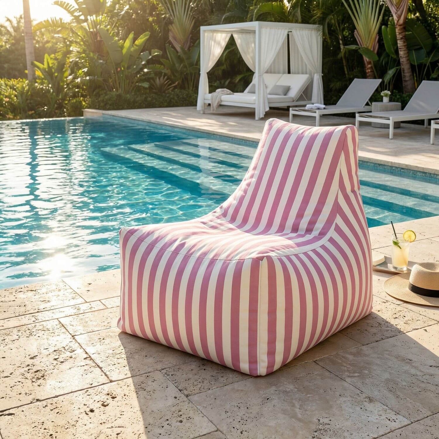 Pouf extérieur jardin | Nomaï