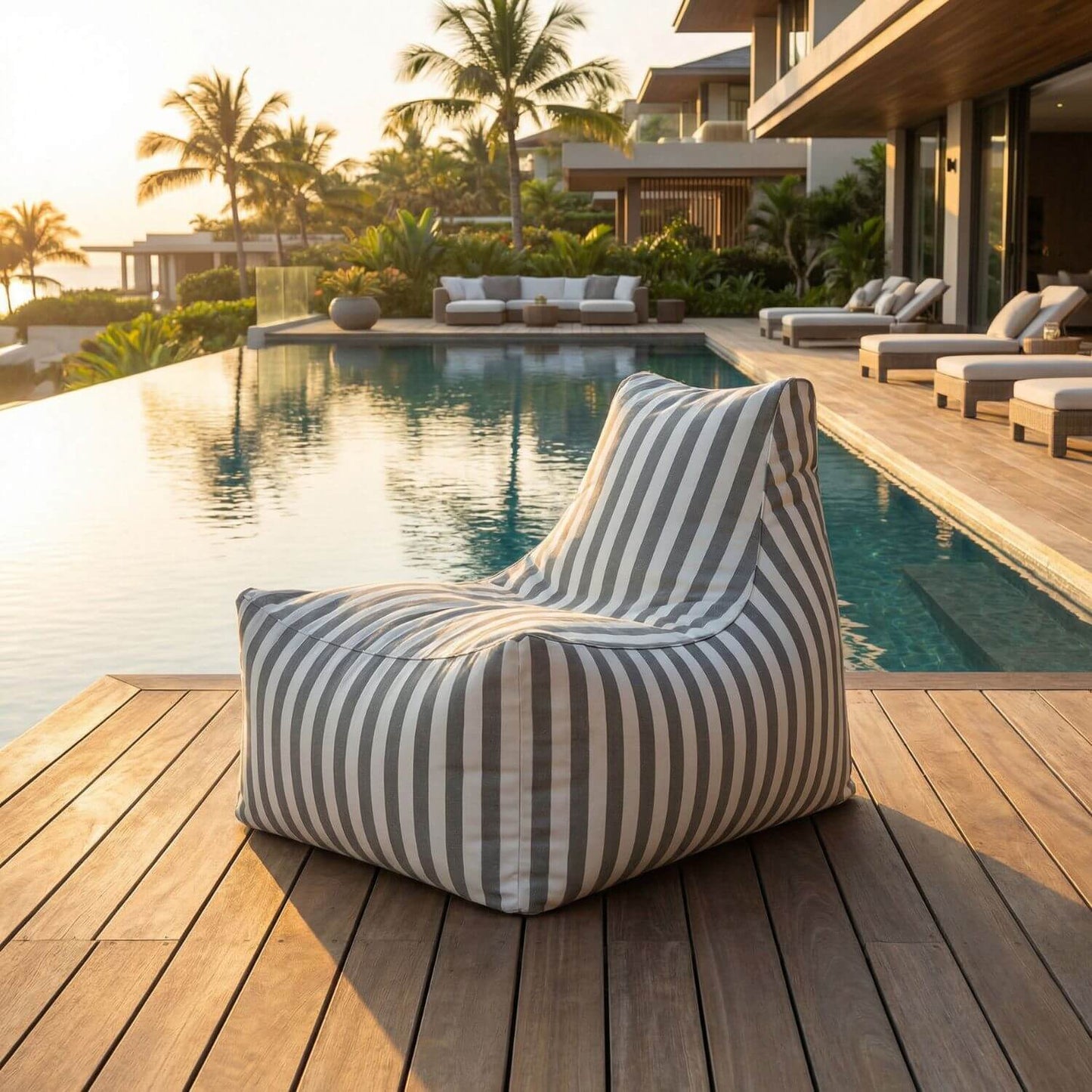 Pouf extérieur jardin | Nomaï