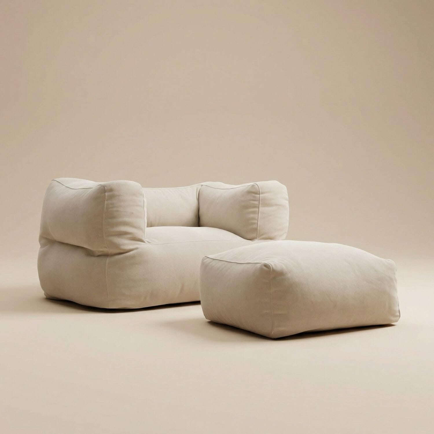 Pouf extérieur pour piscine | Nomaï Beige