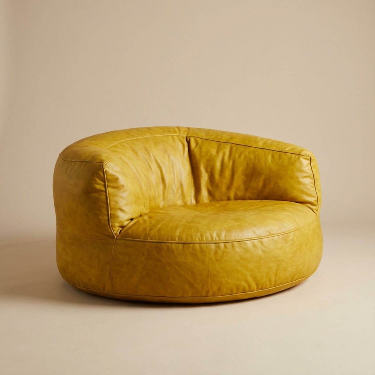 Pouf fauteuil design | Nomaï Jaune