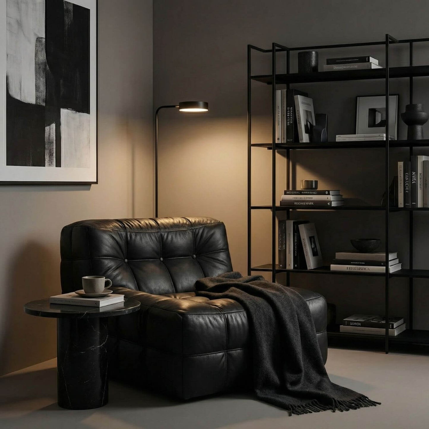 Pouf fauteuil élégant | Nomaï