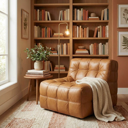 Pouf fauteuil élégant | Nomaï