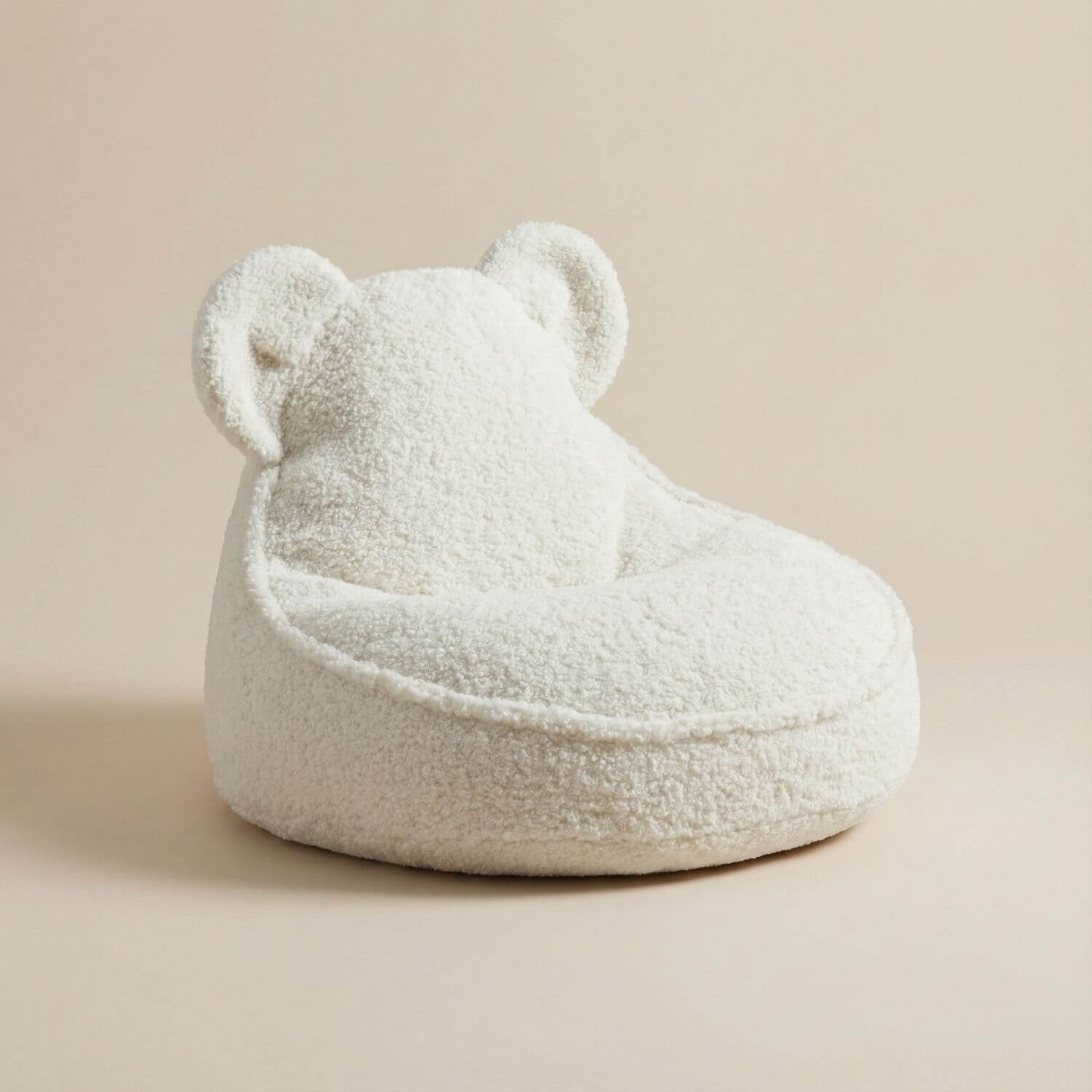 Pouf fauteuil enfant | Nomaï Blanc