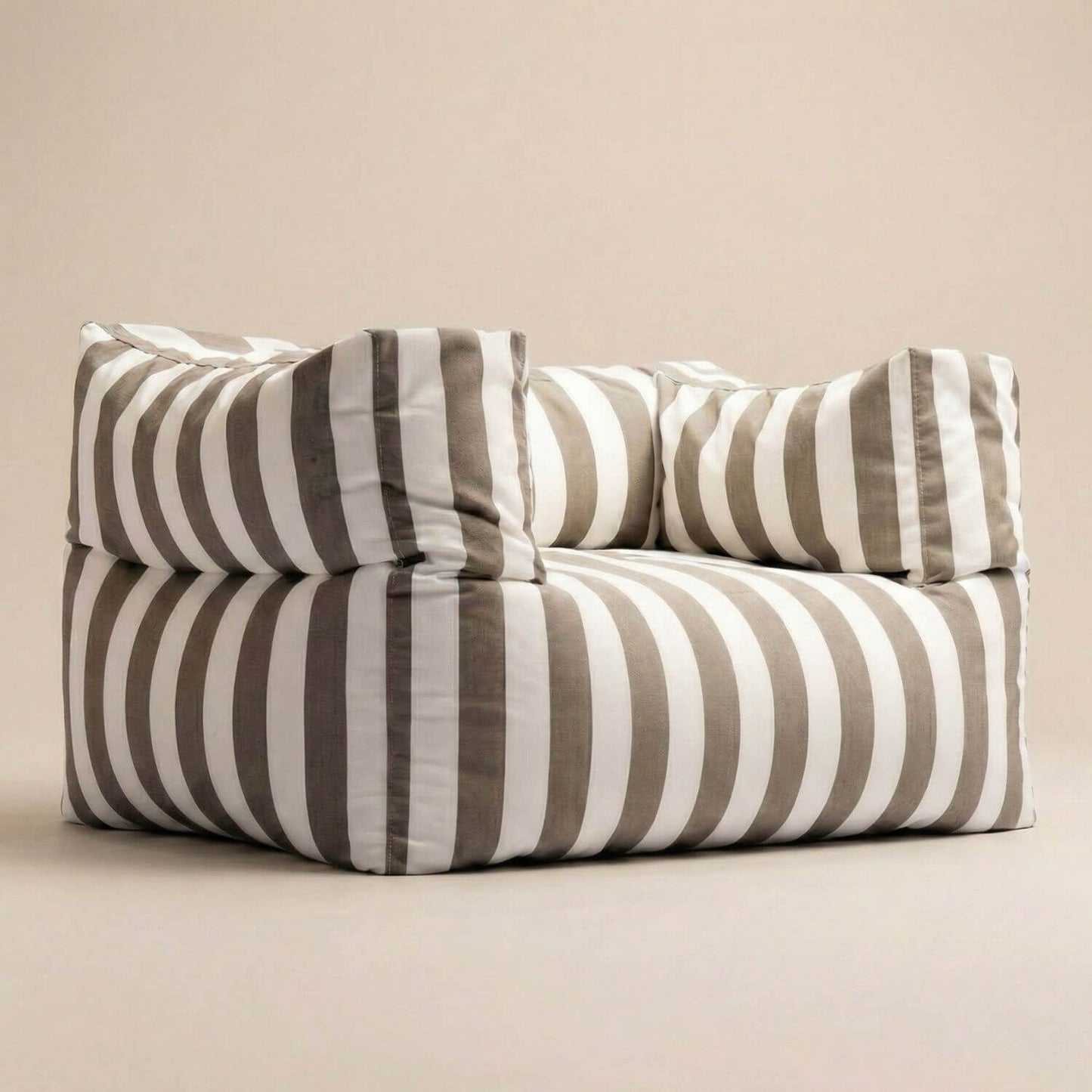 Pouf fauteuil pour extérieur | Nomaï Beige