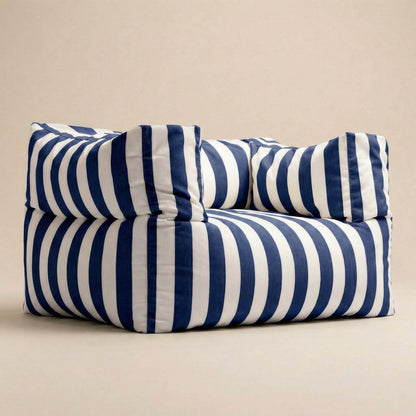 Pouf fauteuil pour extérieur | Nomaï Bleu marine