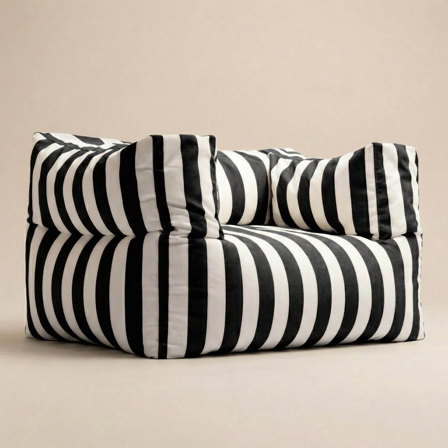 Pouf fauteuil pour extérieur | Nomaï Noir