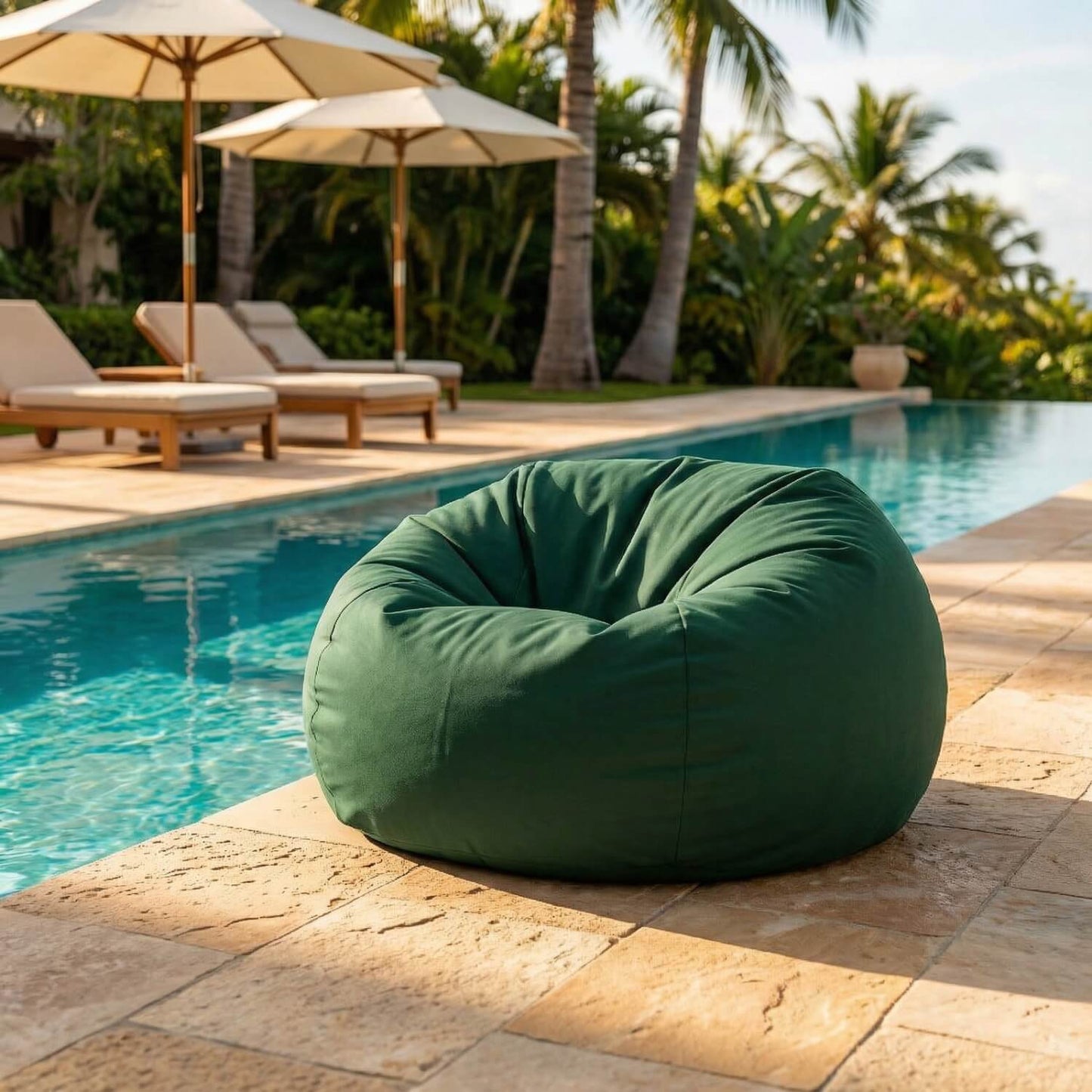 Pouf imperméable extérieur | Nomaï
