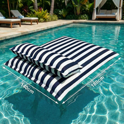 Pouf piscine rayé | Nomaï