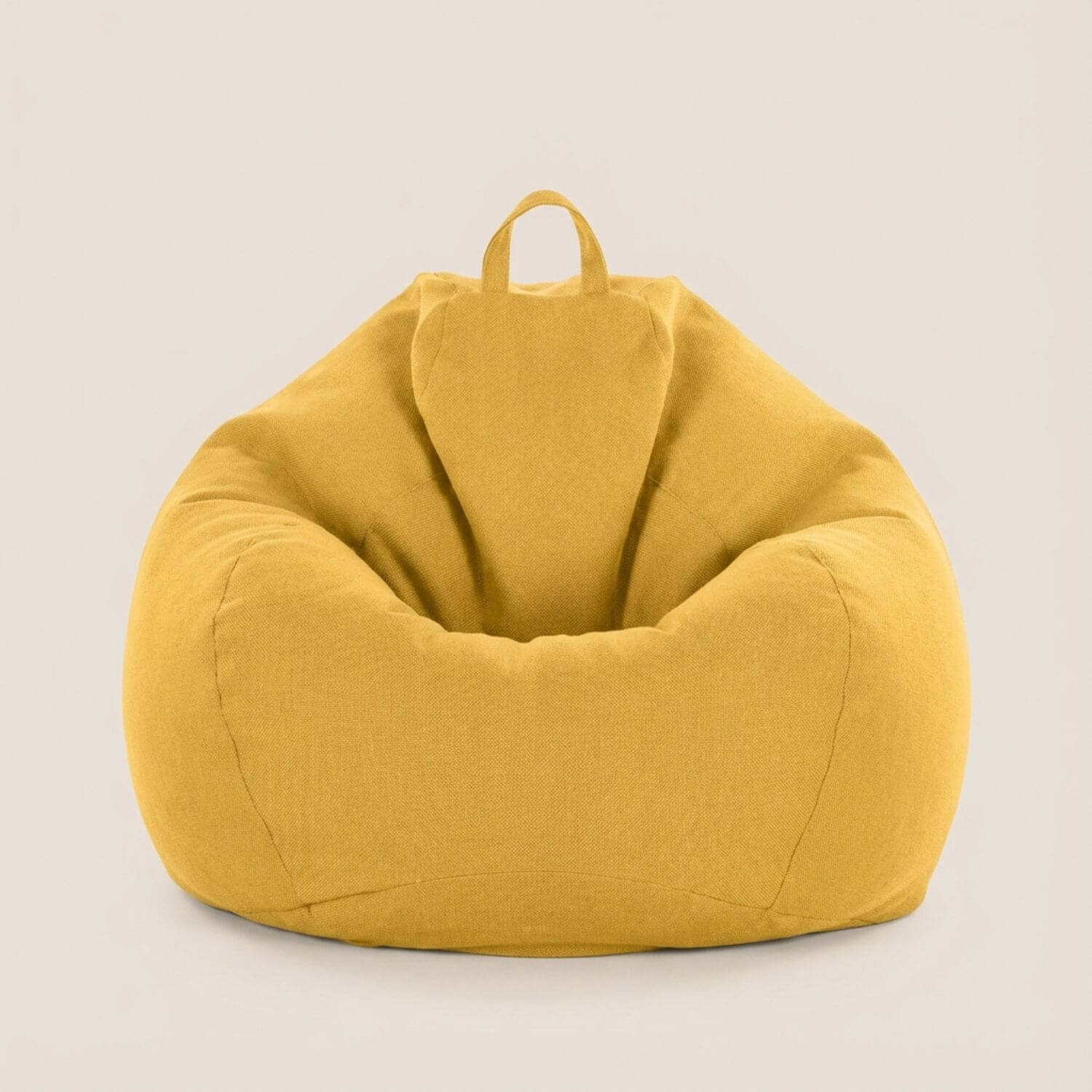 Pouf poire adulte | Nomaï Jaune