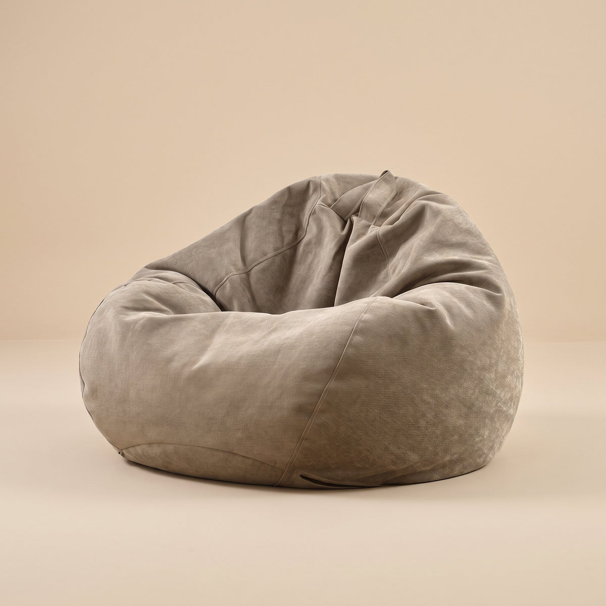 FLOW | Pouf poire chenille | Nomaï – Kaki