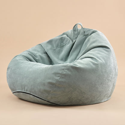 FLOW | Pouf poire chenille | Nomaï – Vert sauge