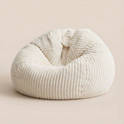 Pouf poire confortable | Nomaï Beige