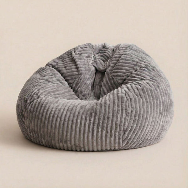 Pouf poire confortable | Nomaï Gris clair