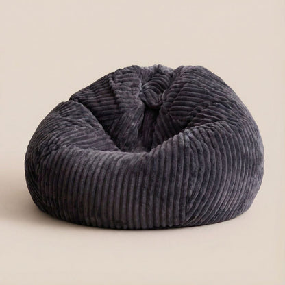 Pouf poire confortable | Nomaï Gris foncé
