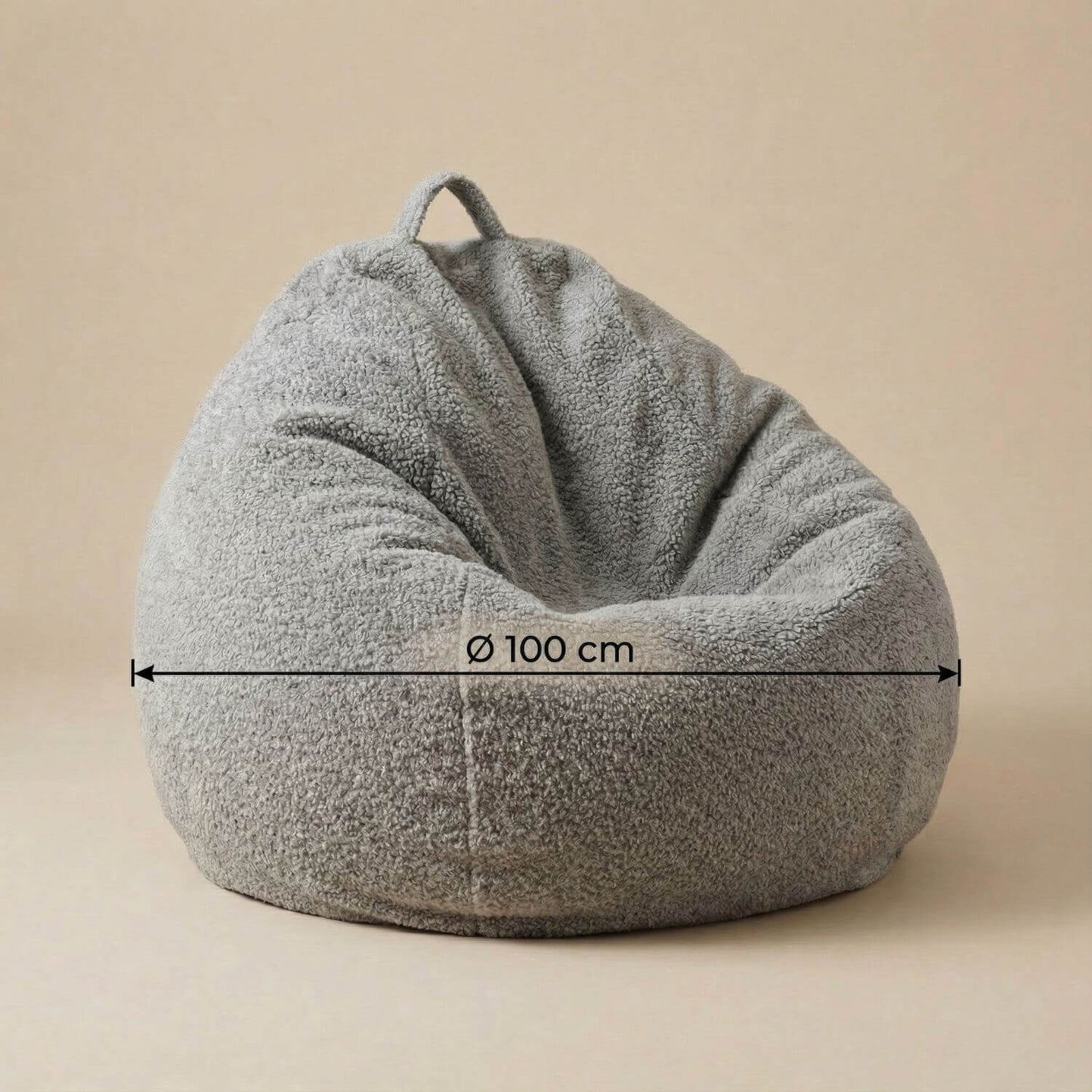 Pouf poire doux | Nomaï