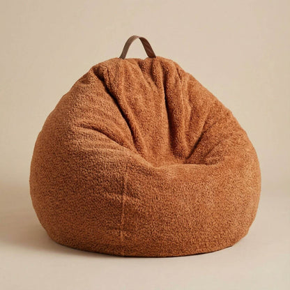Pouf poire doux | Nomaï Marron