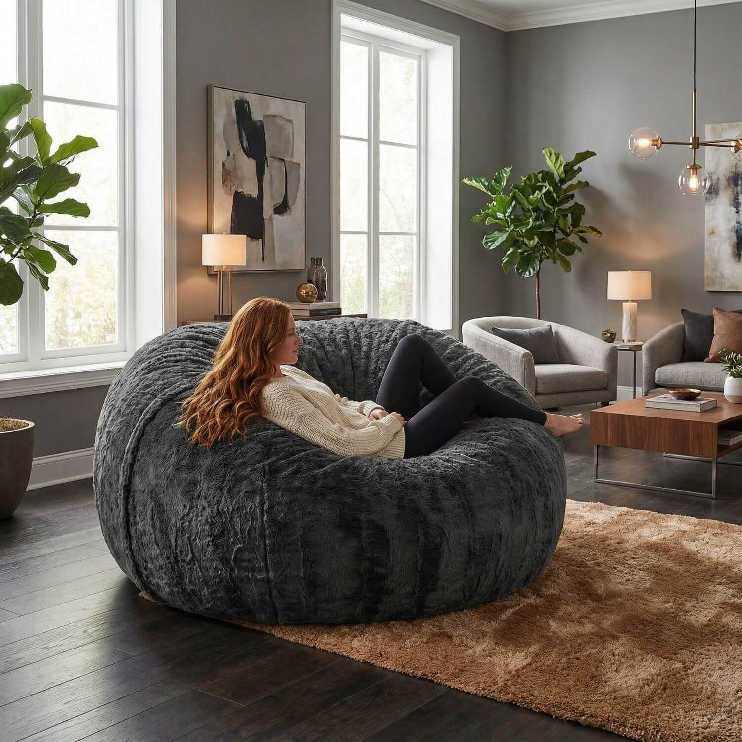 Pouf poire géant | Nomaï