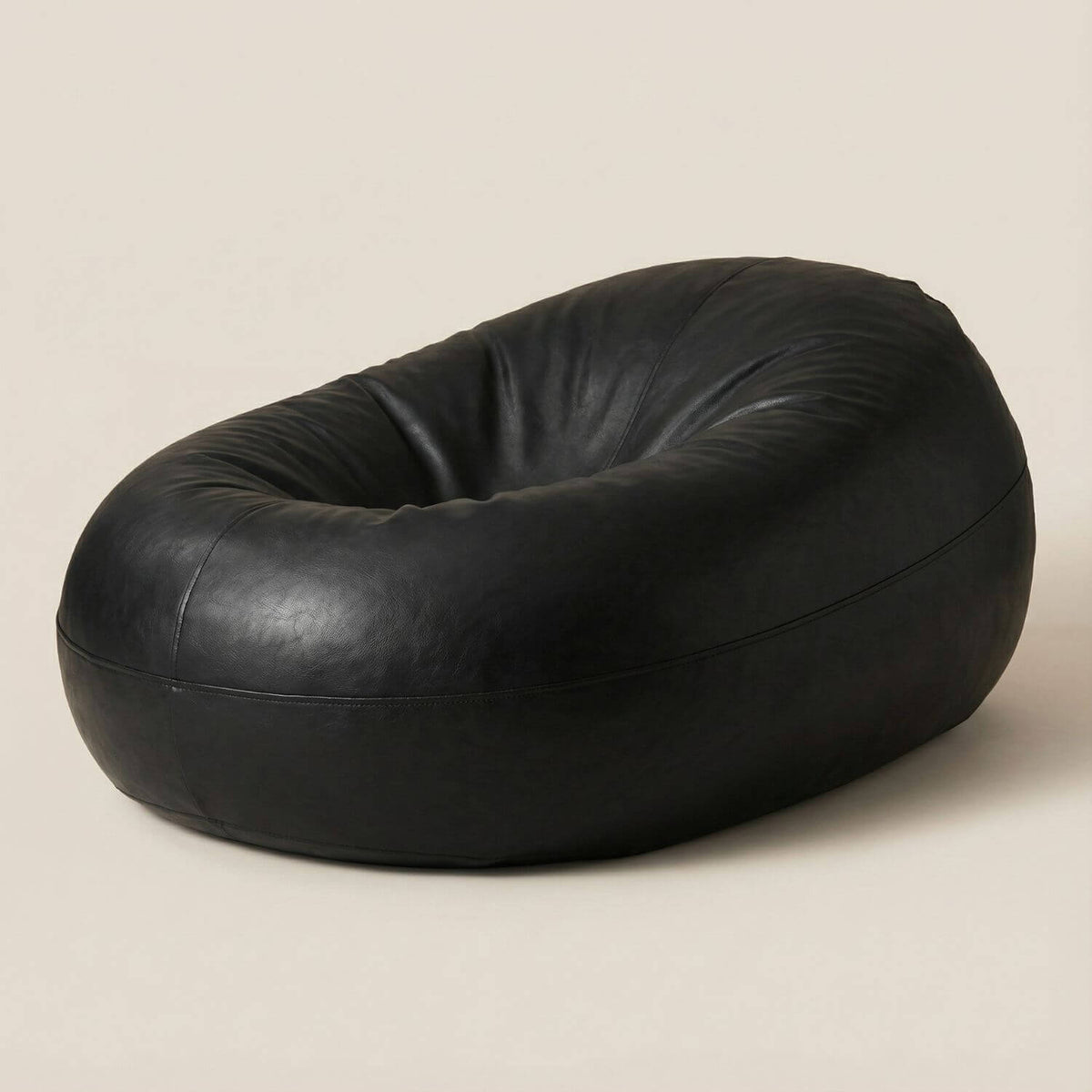 Pouf poire géant rond | Nomaï Noir