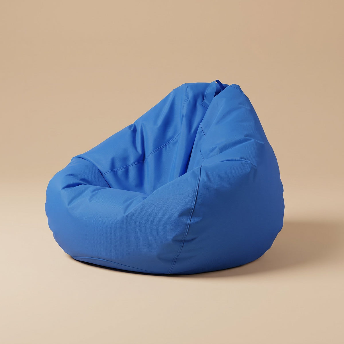 SOLIS | Pouf poire imperméable | Nomaï – Bleu