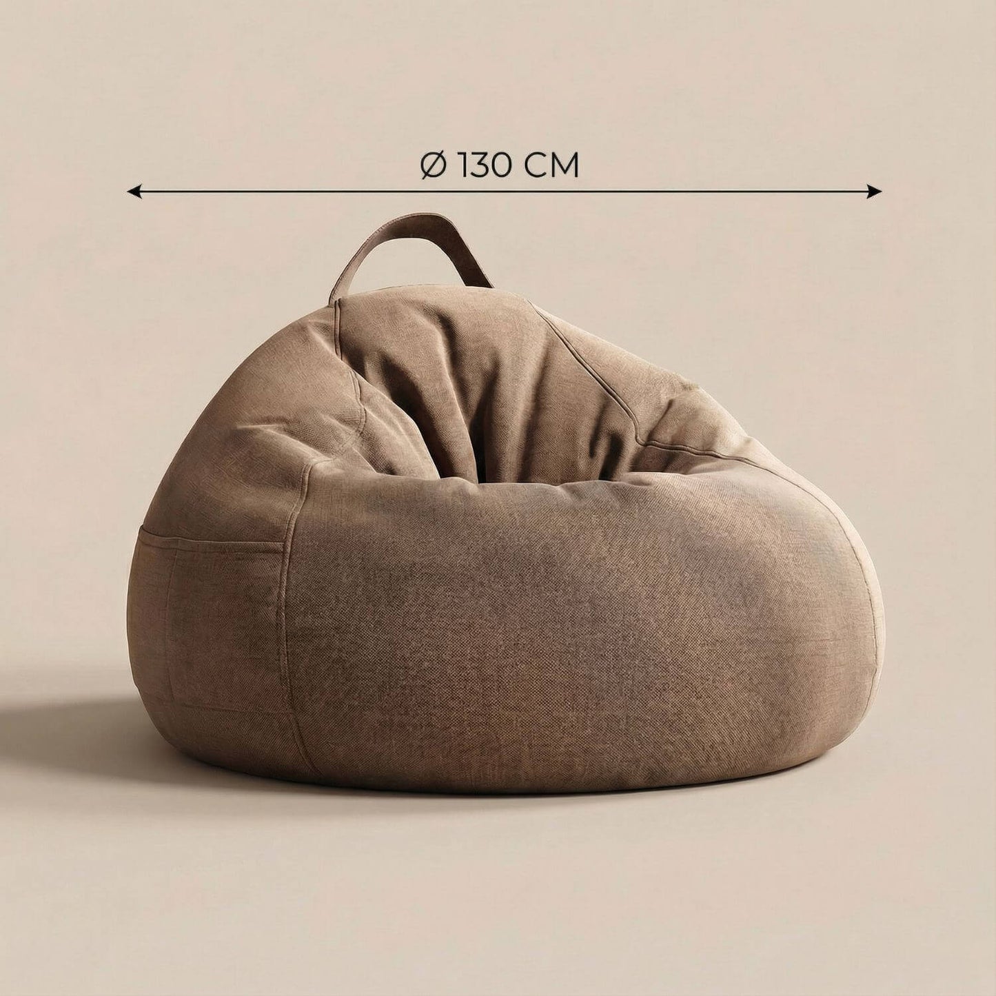 Pouf poire intérieur | Nomaï