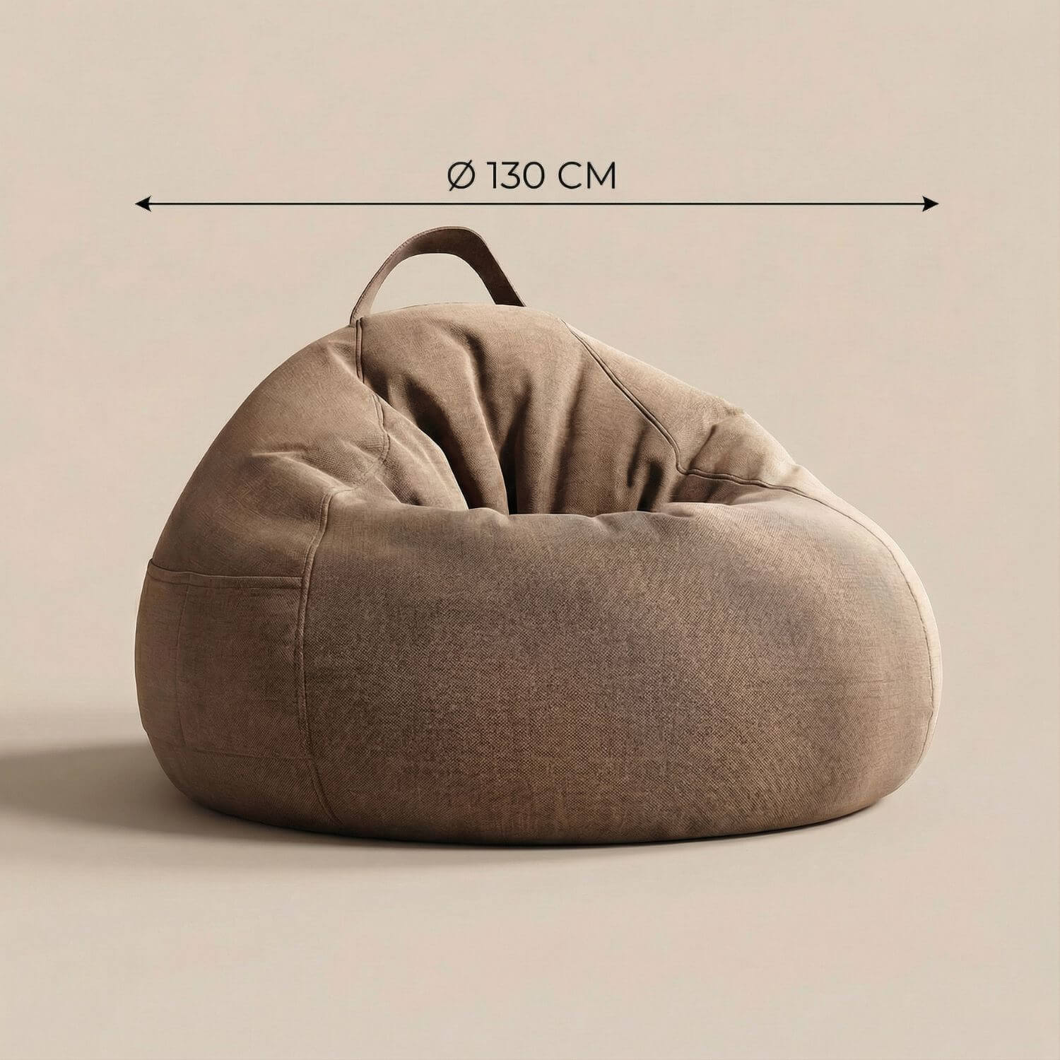 Pouf poire intérieur | Nomaï