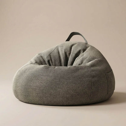 Pouf poire intérieur | Nomaï Gris foncé