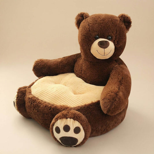 Pouf pour chambre mignon | Nomaï Ours brun