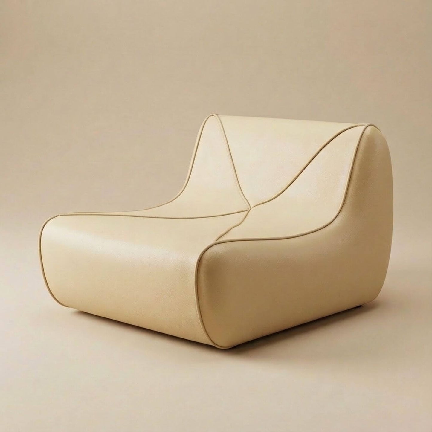 Pouf pour salon moderne | Nomaï Beige