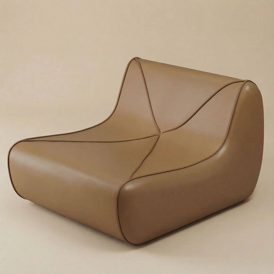 Pouf pour salon moderne | Nomaï Marron